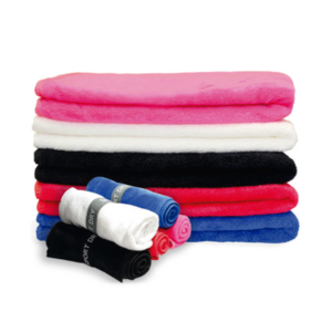 MSDT030, Toalla de microfibra chica. Colores disponibles: Blanco, Negro, Rojo, Rosa y Royal.